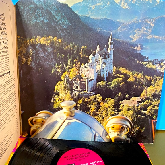 CHITTY CHITTY BANG BANG VTG 1965 ORIGINAL CAST SOUNDTRACK VINYL RECORD 12” RARE - Picture 9 of 15